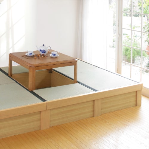 【天然い草へり付き3畳】堀こたつユニット「わが家」