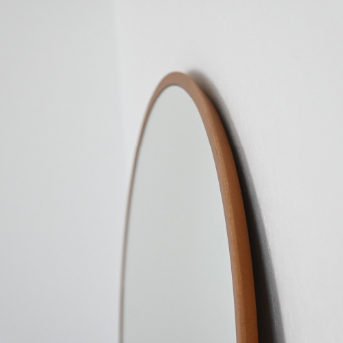 ミラー 鏡 丸い 壁掛けミラー 日本製 <br>ronda(ロンダ) 直径34cm <br>木枠 全7色