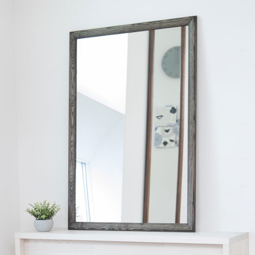 Arte (アルテ） 60×90cm<br>ホワイトアッシュ材 全5色 壁掛けミラー 