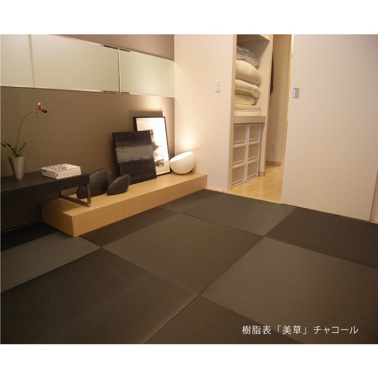 イージーオーダーフロアー畳「FITTA」【へりなし半畳サイズ】