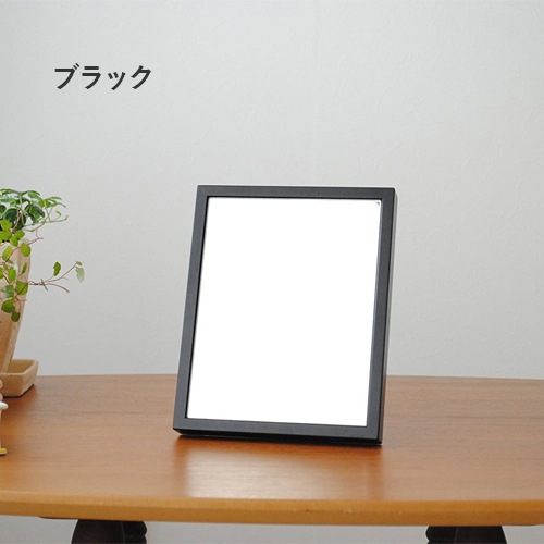 壁掛けミラー 日本製 <br>libra(リブラ)16×20cm <br>木枠 全6色 ウォールミラー 