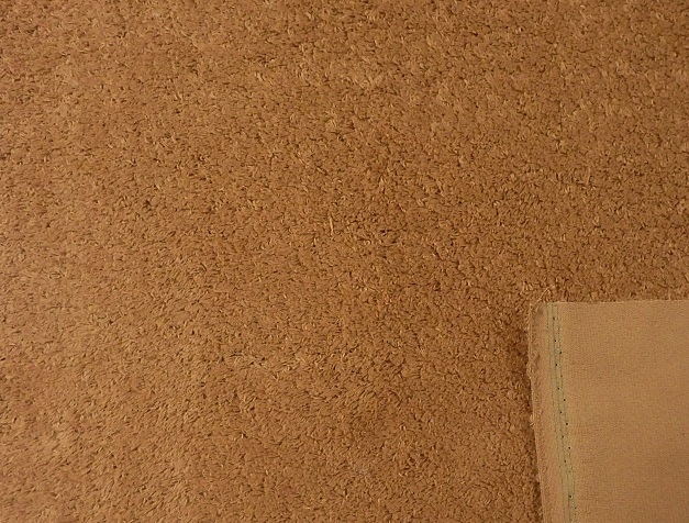 コットン　毛足0.9cm　ライトブラウン　CO02