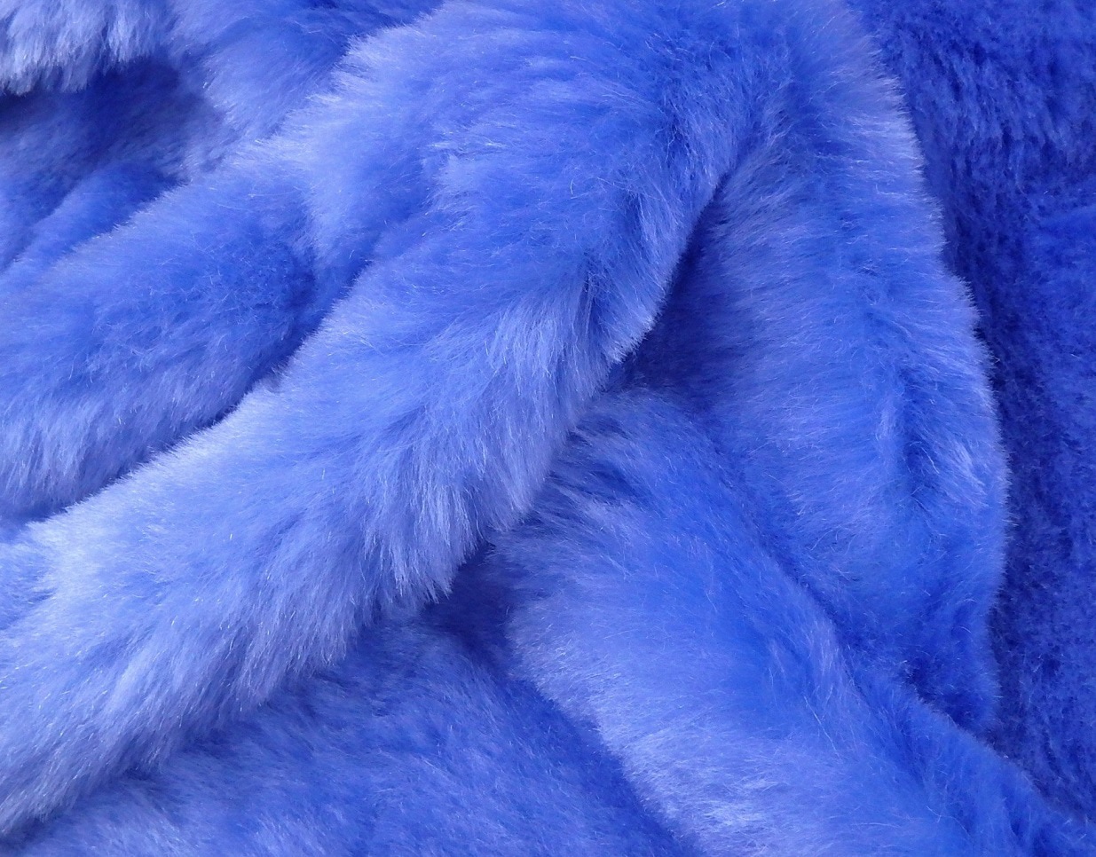 デンスドストレートモヘア　毛足3cm　オフホワイト　SS16603