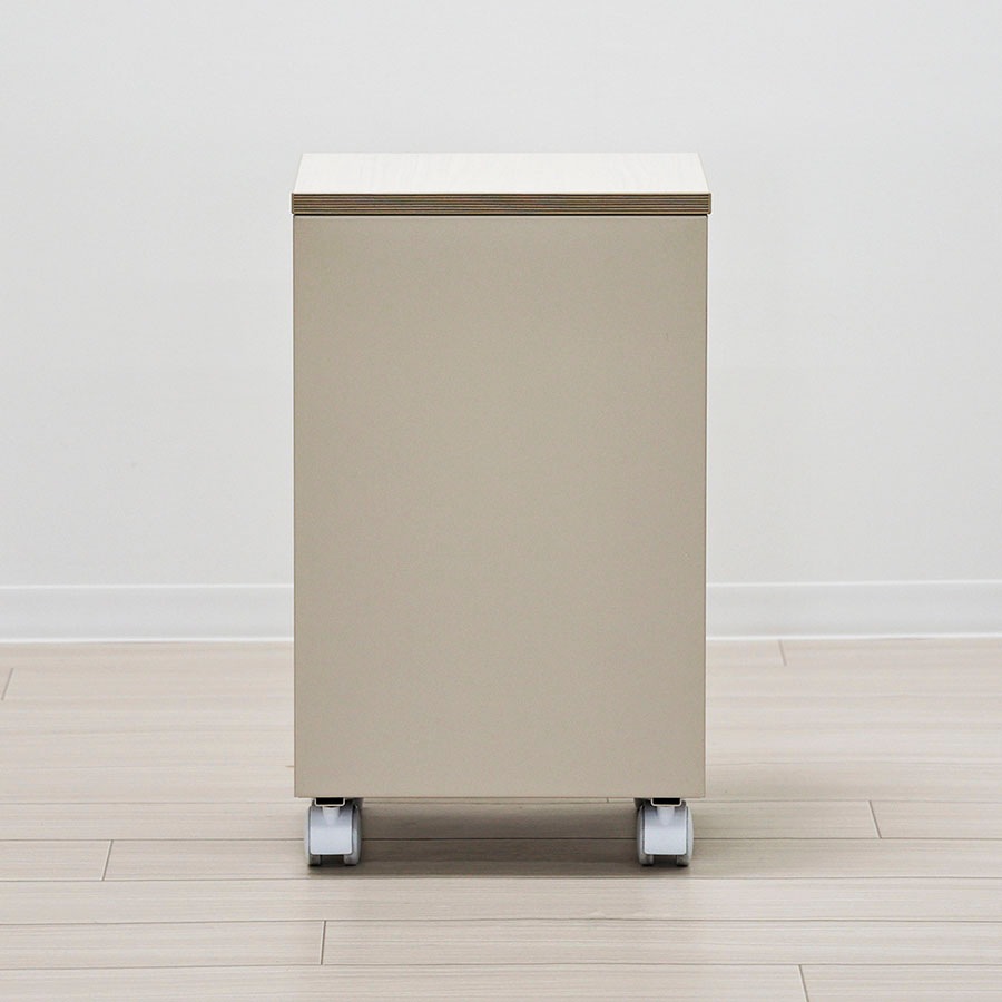 天板付クリアケースワゴン