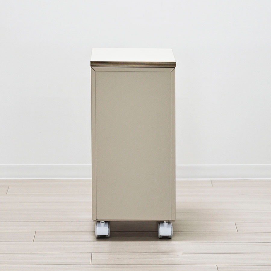 天板付クリアケースワゴン