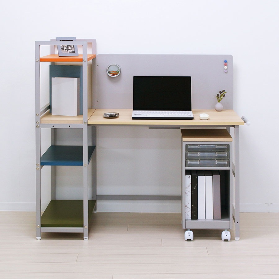 天板付クリアケースワゴン