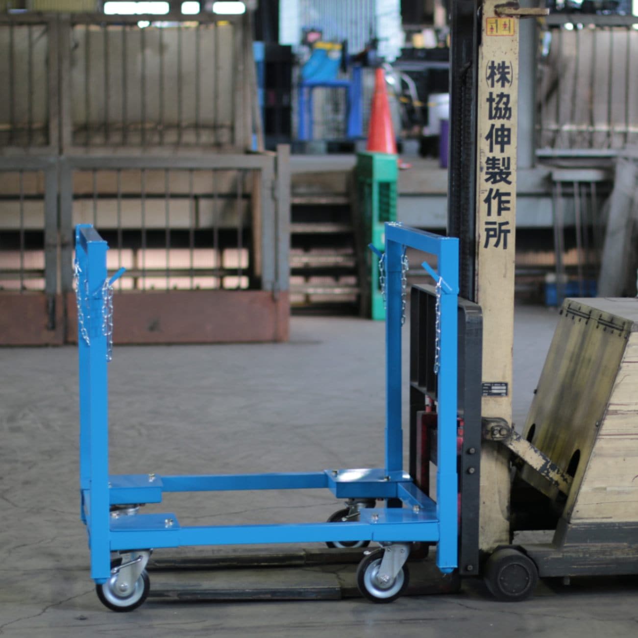 フレコン台車：エコパレらいと君（軽量仕様）※宅急便発送