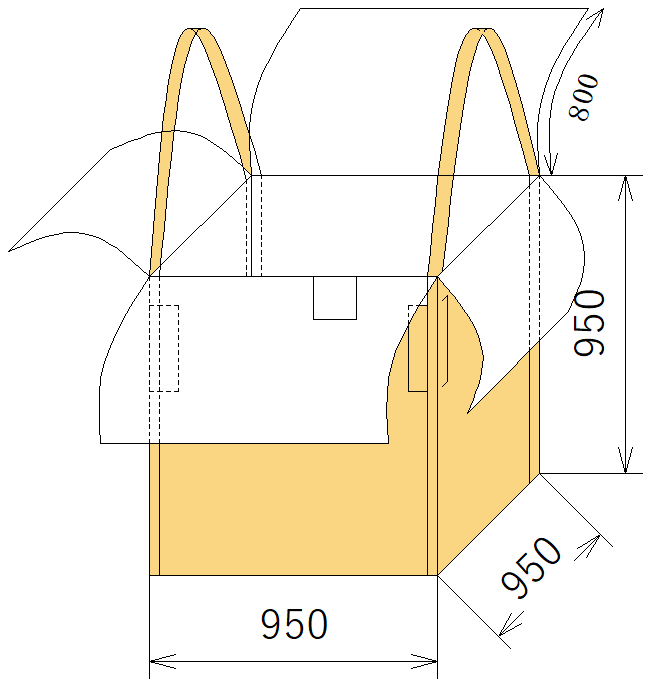 角型　フレコンバック 