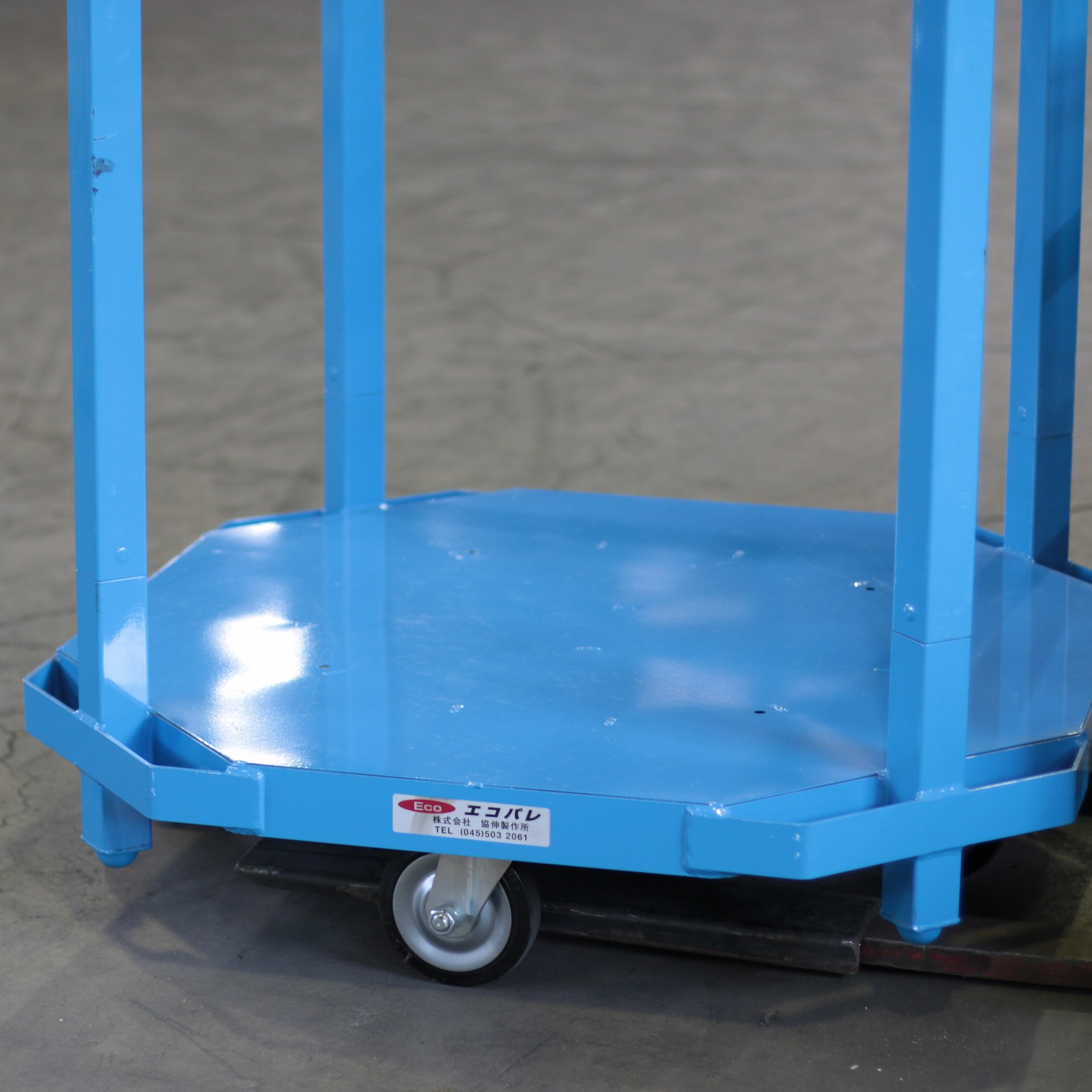 フレコン台車：エコパレ(丸型)　※車上渡し品