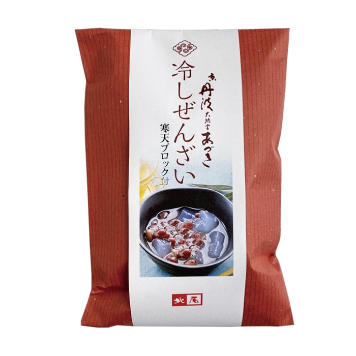 冷しぜんざい 寒天付き |寒天の涼菓子 | 京の黒豆 北尾