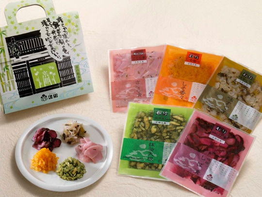 京の散歩路（5品）｜京つけもの もり 京漬物・千枚漬・すぐき を通販で