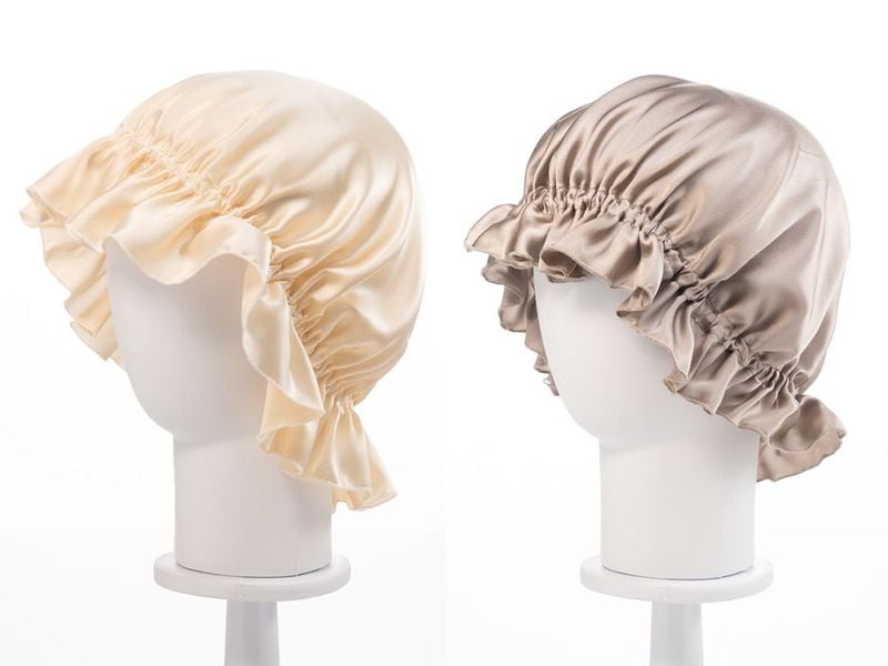 ラグジュアリー　シルクナイトキャップ