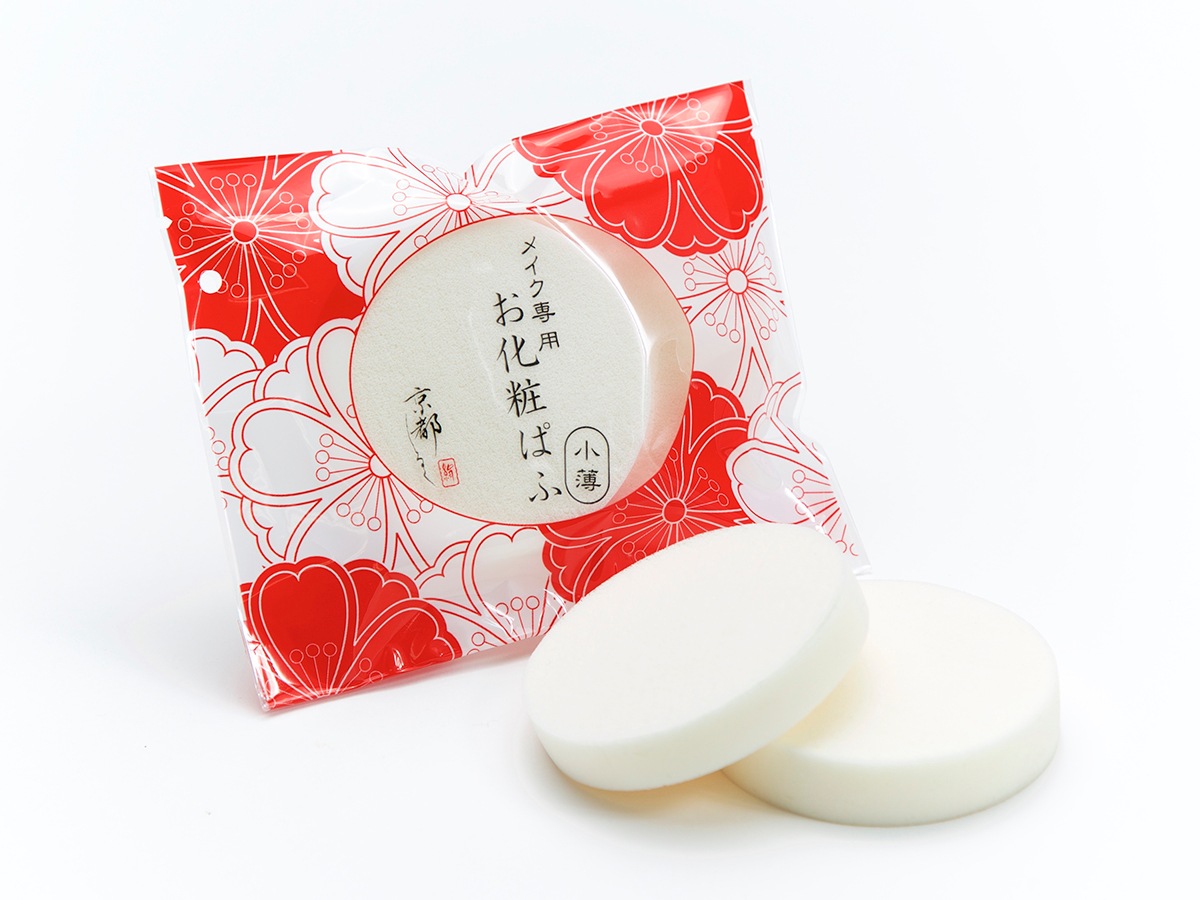 メイク専用　お化粧ぱふ（小薄）6袋セット