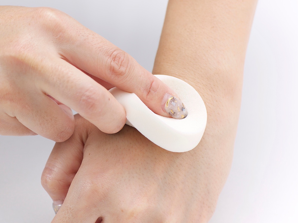 メイク専用　お化粧ぱふ（小薄）6袋セット