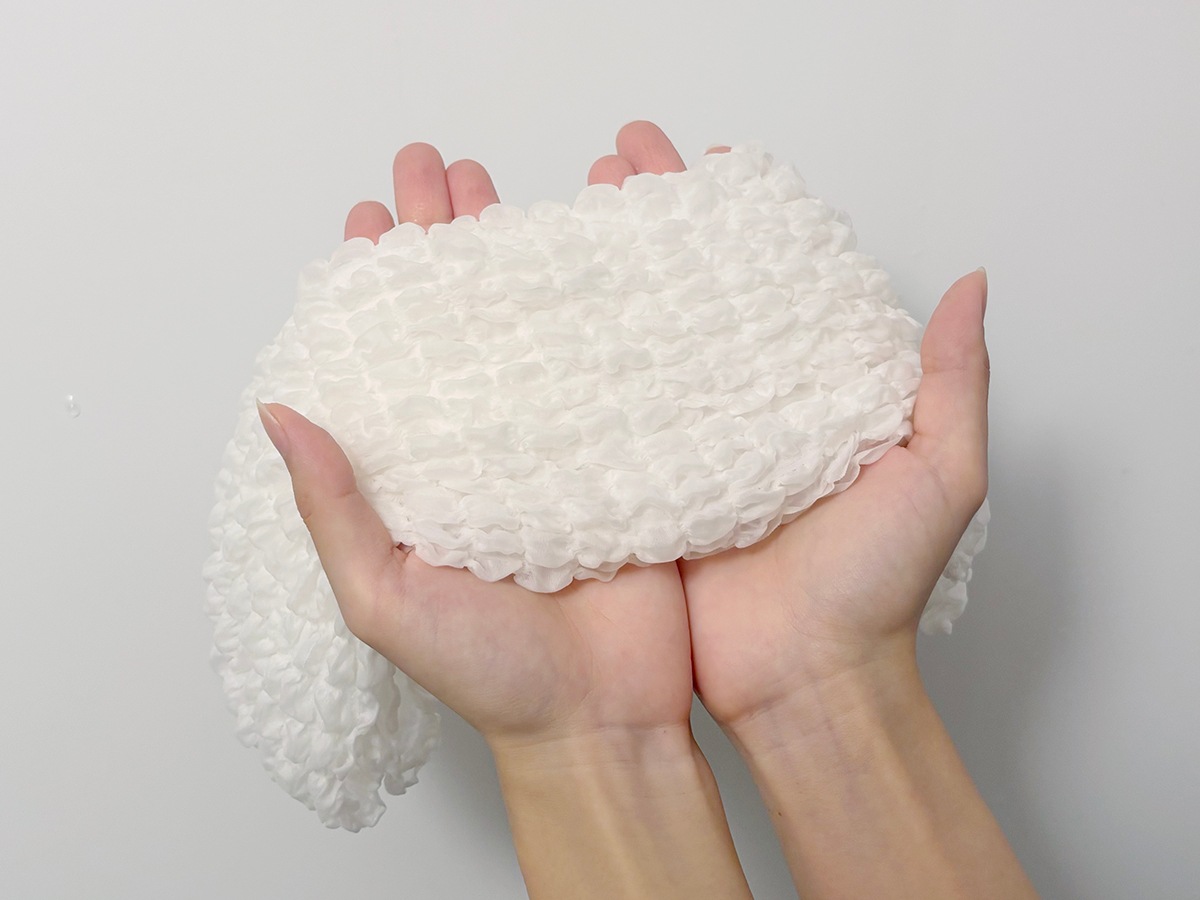 マシュマロしるくボディタオル（一重）