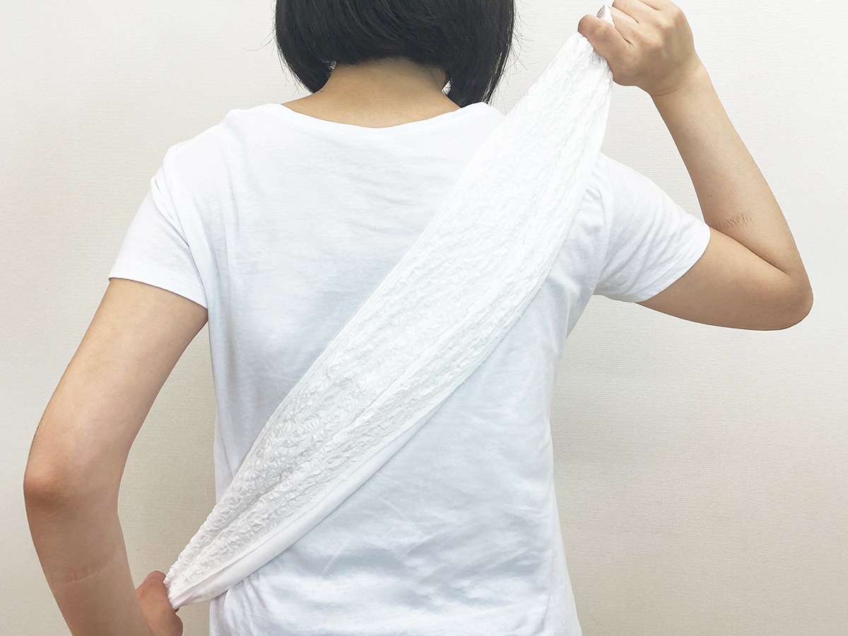 マシュマロしるくボディタオル（スリム）