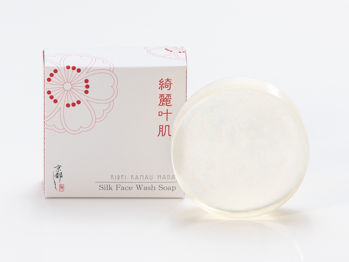 綺麗叶肌　枠練り洗顔石鹸