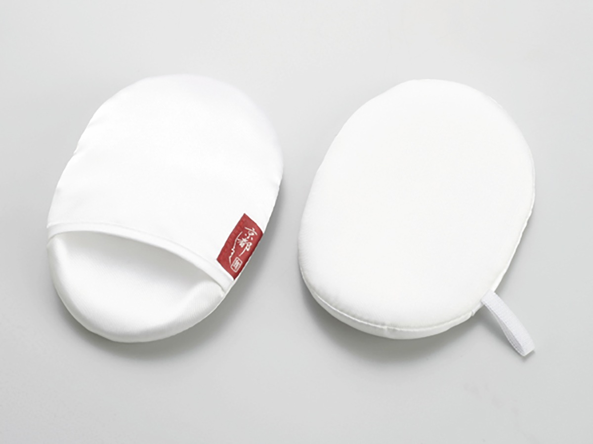 【定期コース】絹羽二重　珠の肌パフ「カラー」（送料込み）