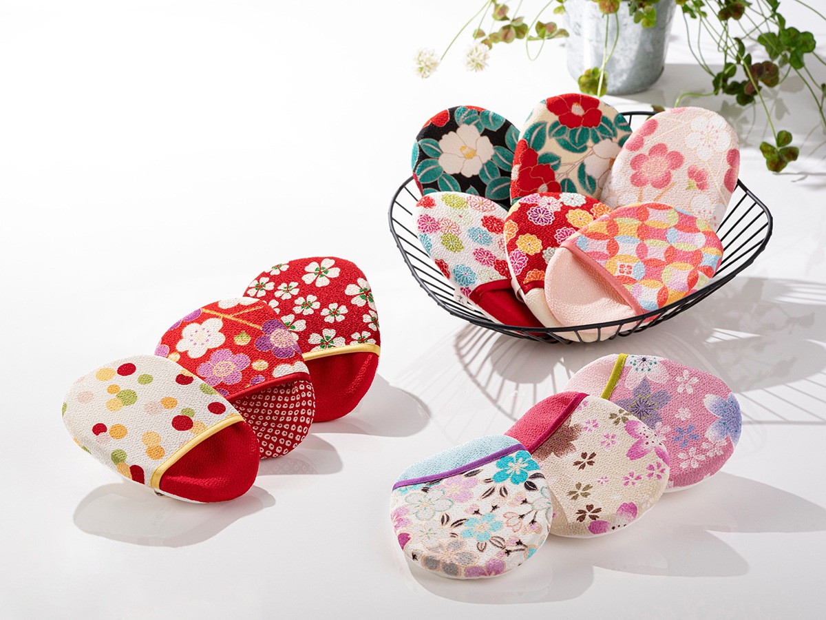 【定期コース】絹羽二重　珠の肌パフ「ちりめん」（送料込み）