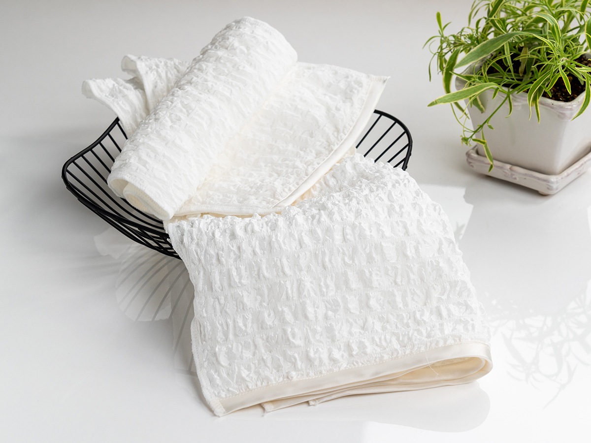 【定期コース】マシュマロシルクボディタオル「ワイド」（送料込み）