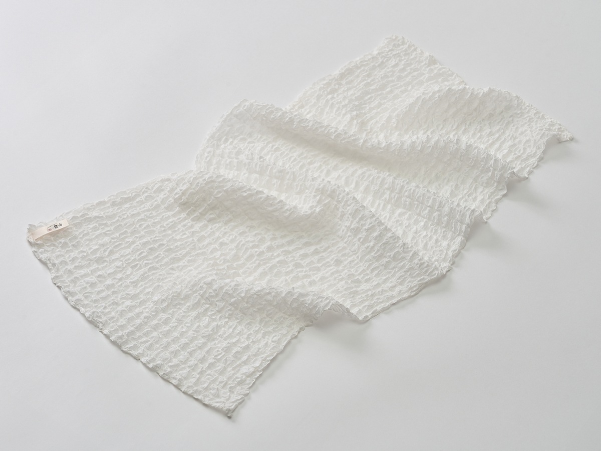【定期コース】マシュマロシルクボディタオル「一重」（送料込み）