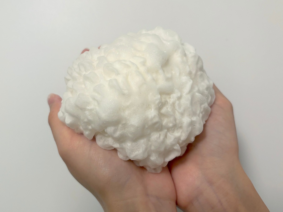 【定期コース】マシュマロシルクボディタオル「一重」（送料込み）