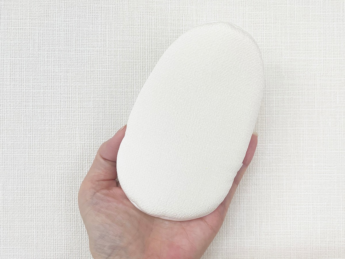 ちりめんシルクパフ