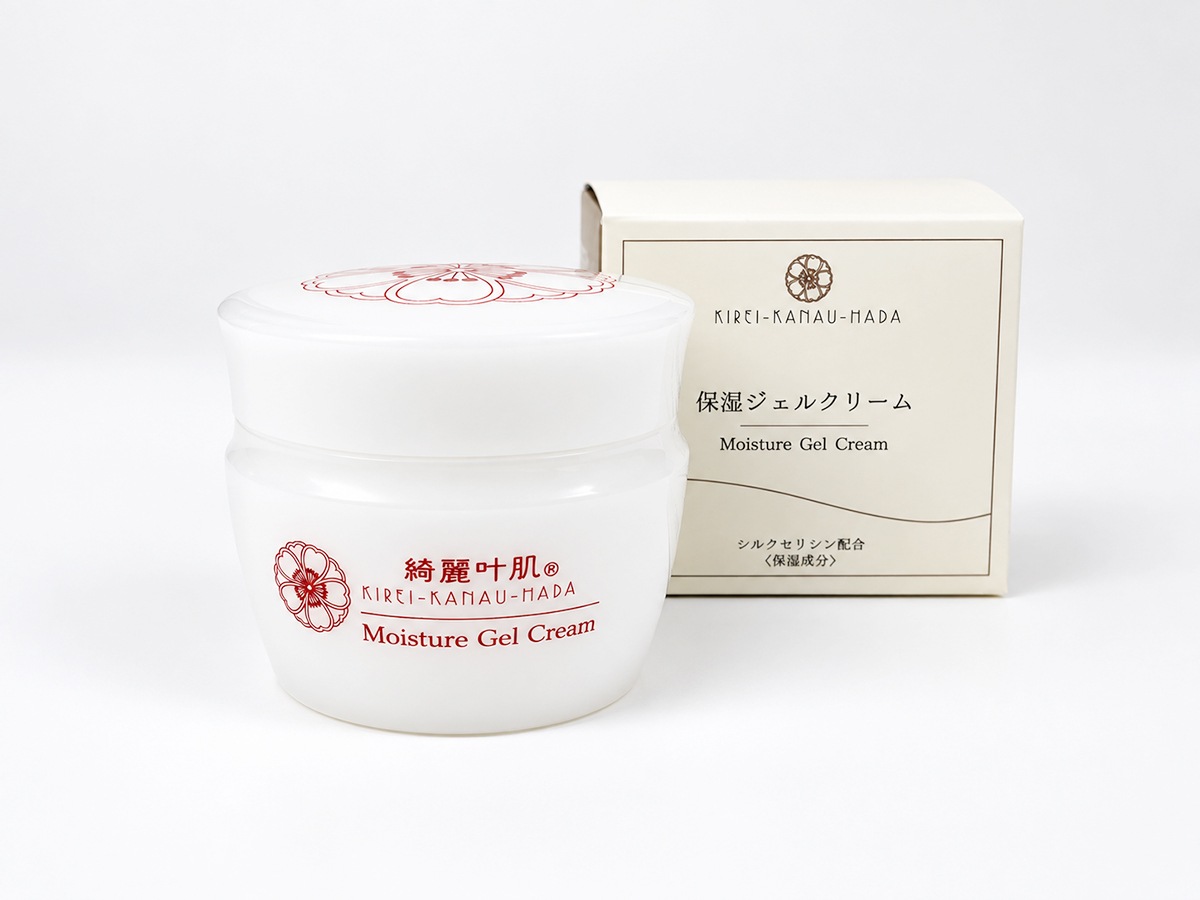 綺麗叶肌 保湿ジェルクリーム | 美容液 | 京都しるく公式オンラインストア