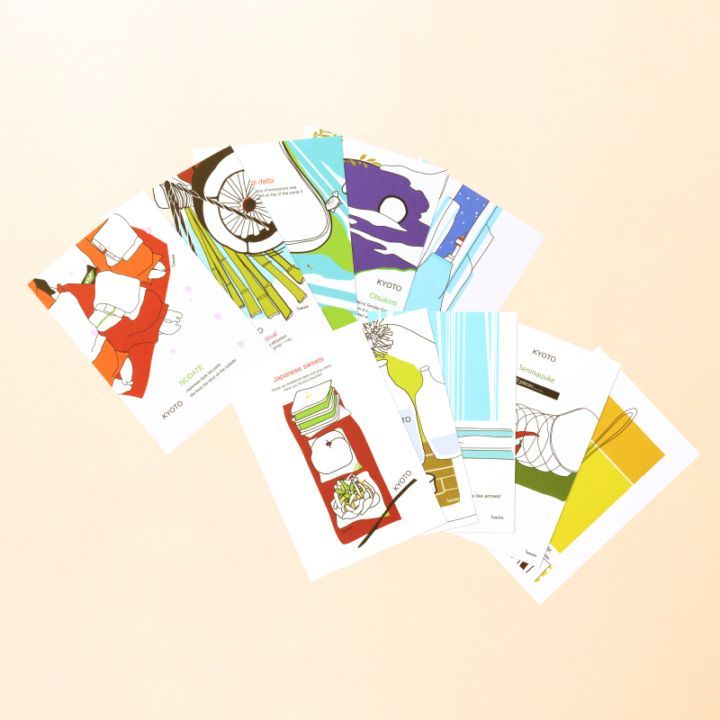 ポストカード 《おいしい京都／京都の四季》 