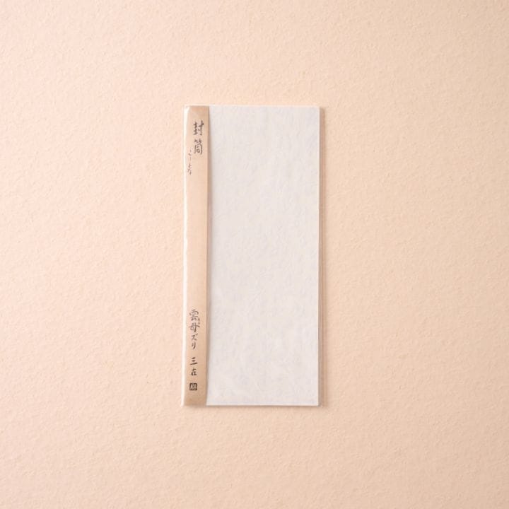 雲母摺り封筒《三十六歌仙》赤口  