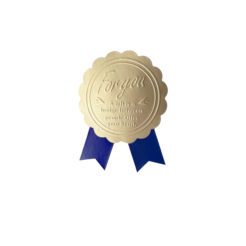 ラッピングバッグ1つにつきシールが1つ付いています。