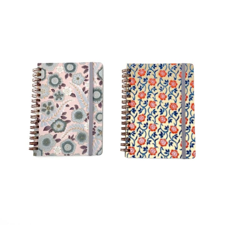 友禅和紙リングノートA6 《GARDEN1／GARDEN5》