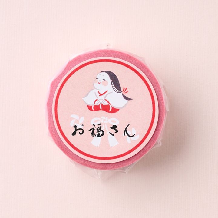 マスキングテープ《お福さん》