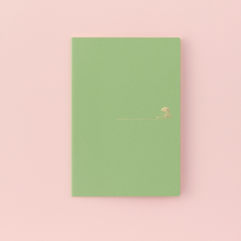 ノート 《扇（輪違い麻の葉）》(2冊セット)