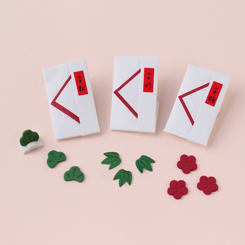 松竹梅  印香揃え