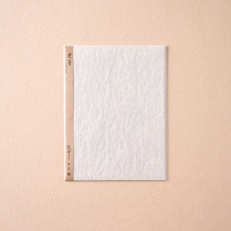 雲母摺り便箋《三十六歌仙》赤口  