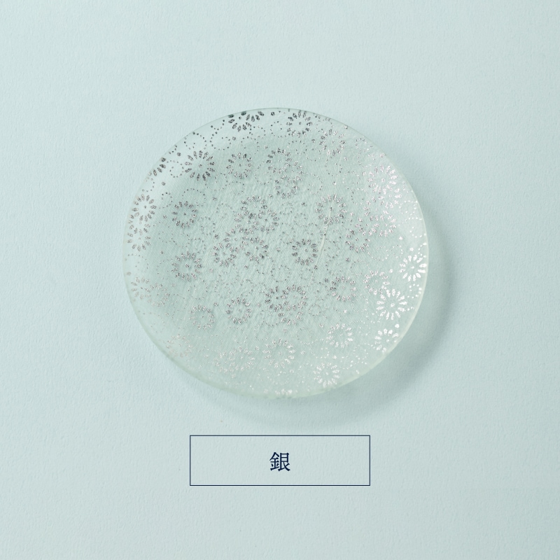 【販売終了】【期間限定・数量限定】友禅のうつわ《花小紋》（金銀セット）