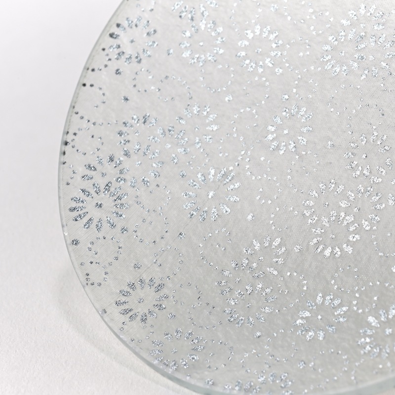 【販売終了】【期間限定・数量限定】友禅のうつわ《花小紋》（金銀セット）