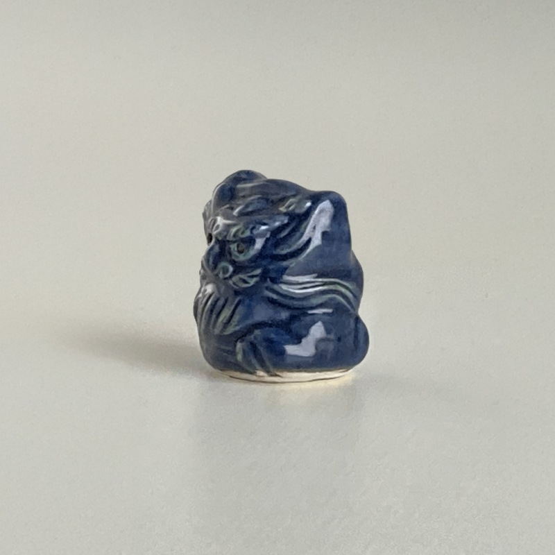 小さな鍾馗さん《青》