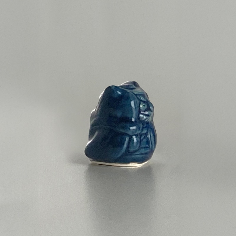 小さな鍾馗さん《青》