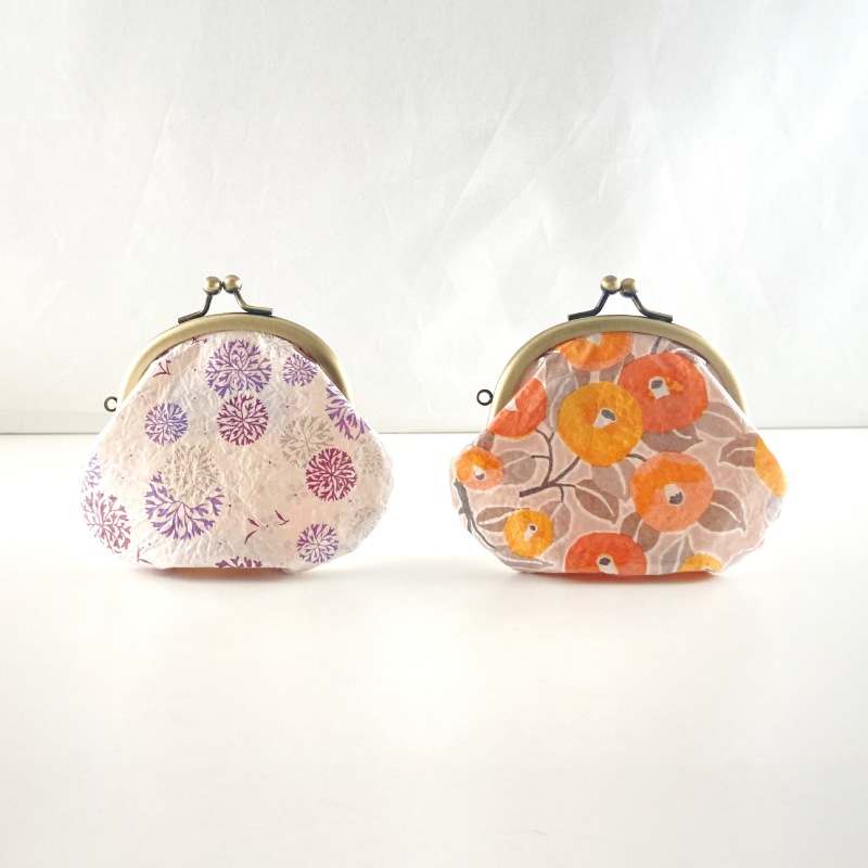 【2025年11月7日発売】友禅染紙がまぐちポーチS 《chic2／chic3》