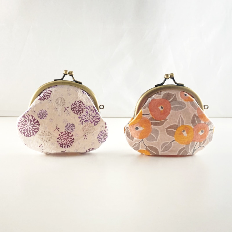 【2025年11月7日発売】友禅染紙がまぐちポーチS 《chic2／chic3》