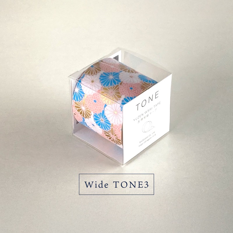 友禅和紙テープ《Wide TONE1／Wide TONE3》