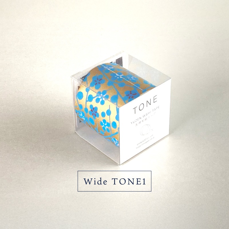 友禅和紙テープ《Wide TONE1／Wide TONE3》