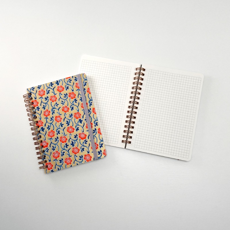 友禅和紙リングノートA6 《GARDEN1／GARDEN5》