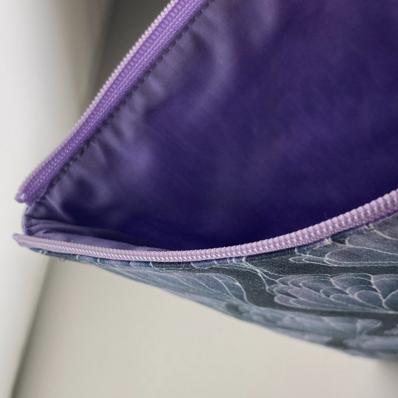 ご朱印ポーチ《こごみ／秋明菊／うろこ》