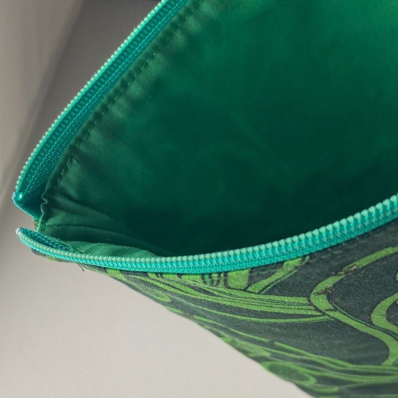 ご朱印ポーチ《こごみ／秋明菊／うろこ》