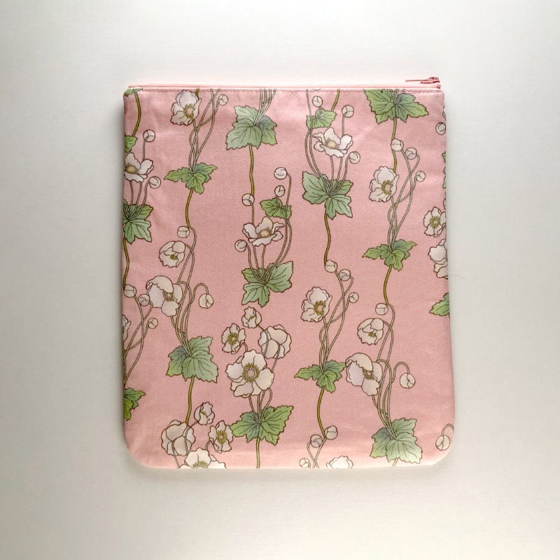 ご朱印ポーチ《こごみ／秋明菊／うろこ》