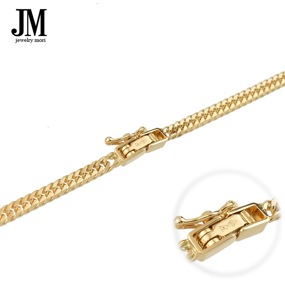 18金 喜平ネックレス K18 6面カットダブル 15g 50cm 造幣局検定マーク