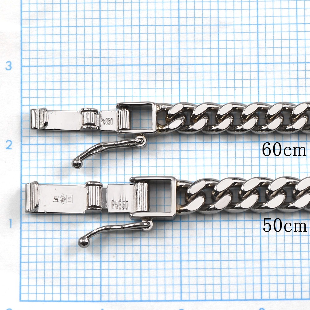 ץ850 ʿͥå쥹 Pt850 2̥å 50g 50-60cm ¤ʾɸޡ   ǥ ʿ 